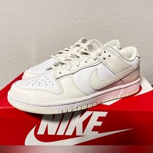 Nike Dunk Low Coconut Milk White Sail Women’s Size 8.5